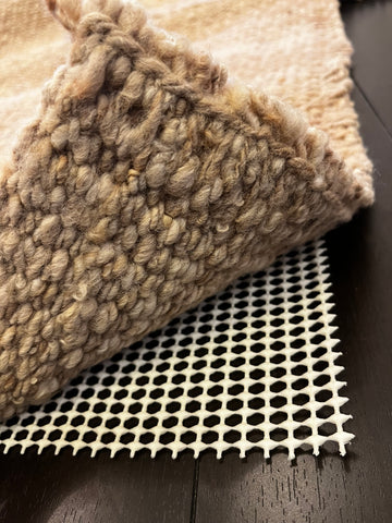 wool rug non grip anti slip underlay